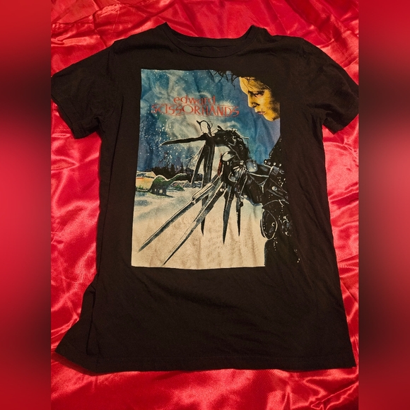 Edward Scissorhands Unisex Tee | Size Medium | Johnny Depp, Tim Burton - Picture 2 of 5